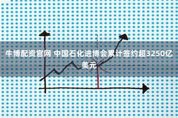 牛博配资官网 中国石化进博会累计签约超3250亿美元